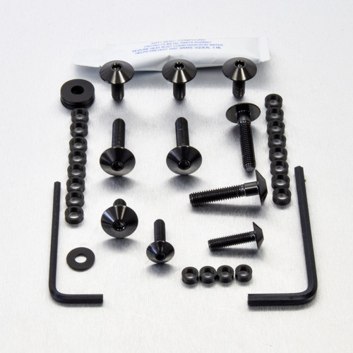 Titanium Fairing Kit Kawasaki Versys 650 Black