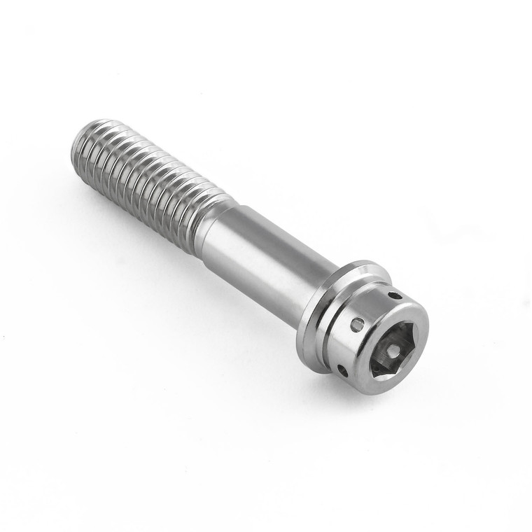 Stainless Steel Flanged Cap Head Race Spec Bolt M8x(1.25mm)x40mm