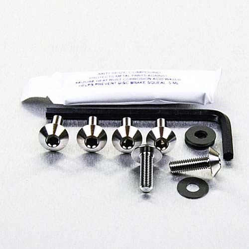 Titanium Mudguard & Hugger Bolt Kit
