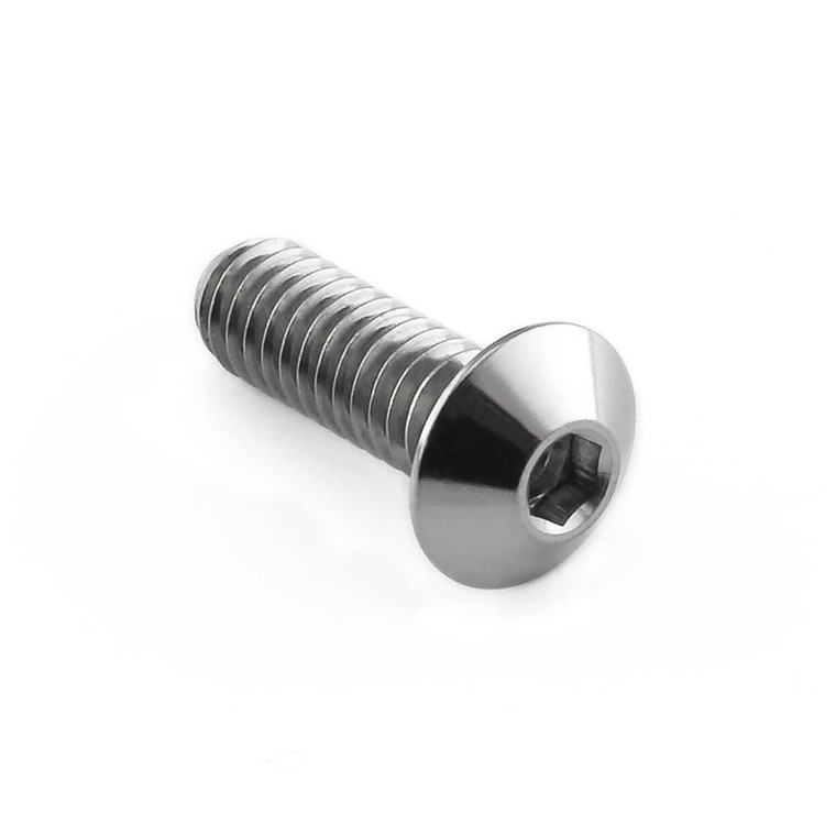 Titanium Dome Head Bolt 8-32 x 1/2