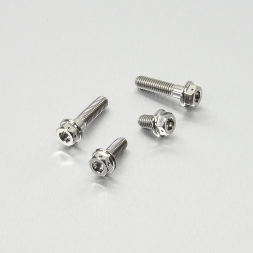 Titanium Reservoir Mount Bolt Kit Front Brake-Rear Brake & Clutch DualDrive