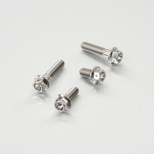 Titanium Reservoir Mount Bolt Kit Front Brake-Rear Brake & Clutch Race Spec