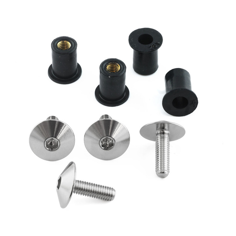Stainless Steel Screen Kit 4 Bolts XL Head
