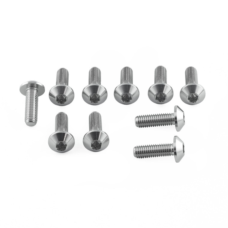 Stainless Steel Disc Bolt To Fit BMW M8x25mm Pack x5