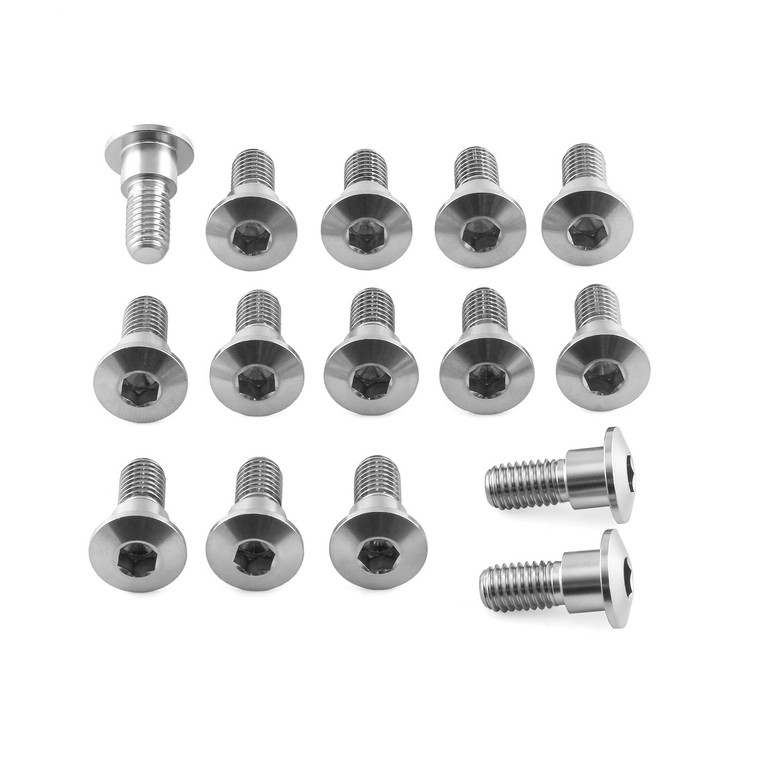 Stainless Steel Disc Bolt To Fit Suzuki M8x22mm Pack x15