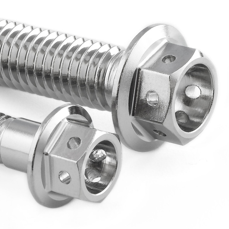 Stainless Steel Disc Bolt and Nut M6x(1.00mm)x20mm Race Spec Pack x6