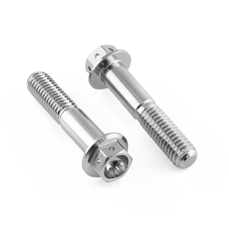 Stainless Steel Front Axle Pinch Bolt Set Race Spec