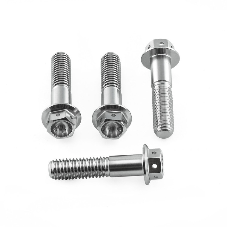 Stainless Steel Front Axle Pinch Bolt Set Race Spec