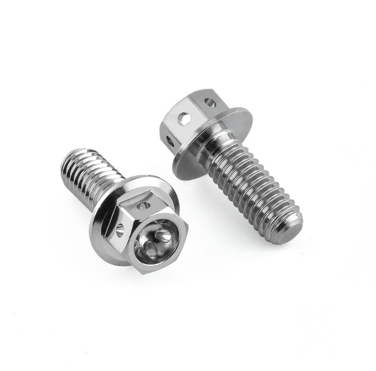Stainless Steel Heel Plate Bolt Kit Hex Race Spec