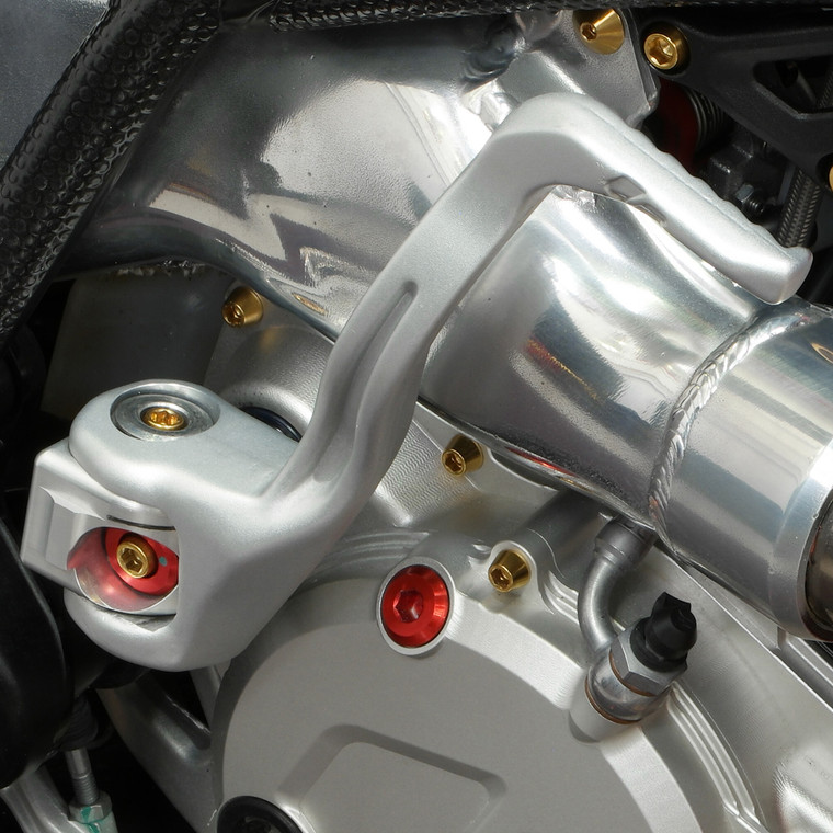 Stainless Steel Kick Start Lever Mount Bolt Kit Gold Fitted