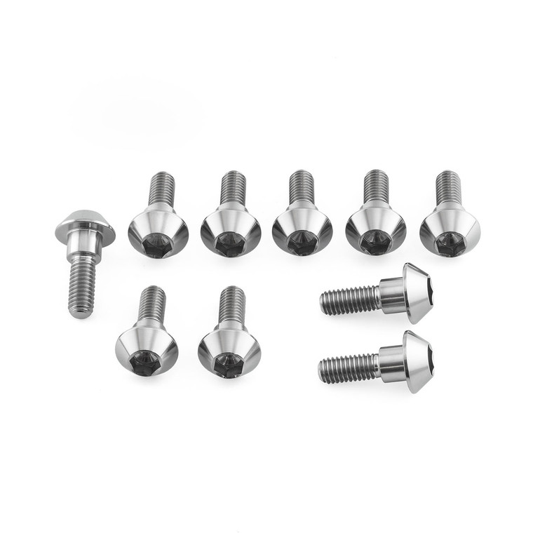 Titanium Disc Bolt To Fit Yamaha M6x20mm Pack x10