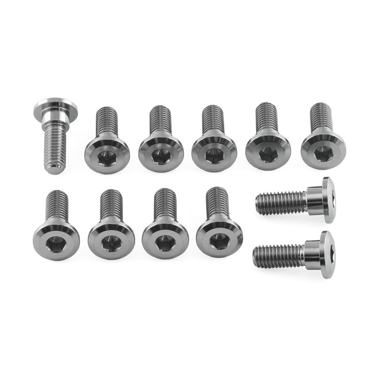 Titanium Disc Bolt To Fit Honda M8x24mm Pack x12