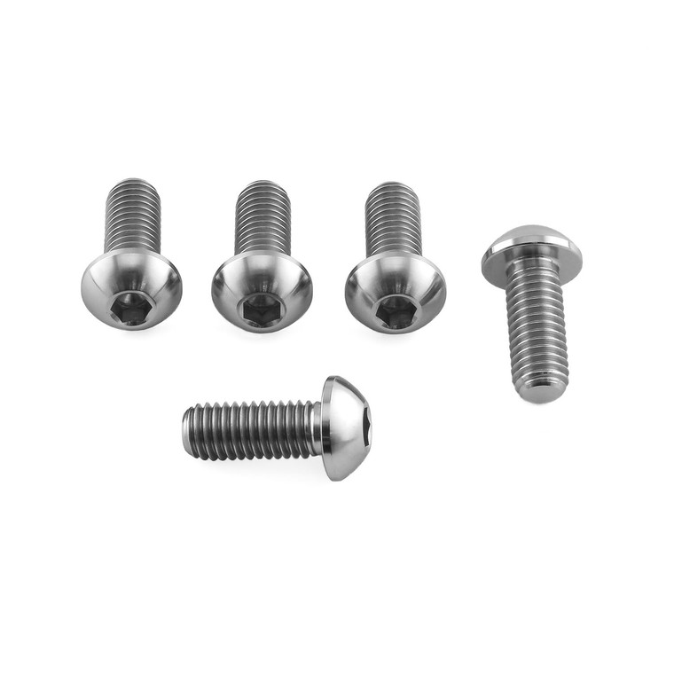 Titanium Disc Bolt To Fit Aprilia/BMW/Ducati M8x20mm Pack x5