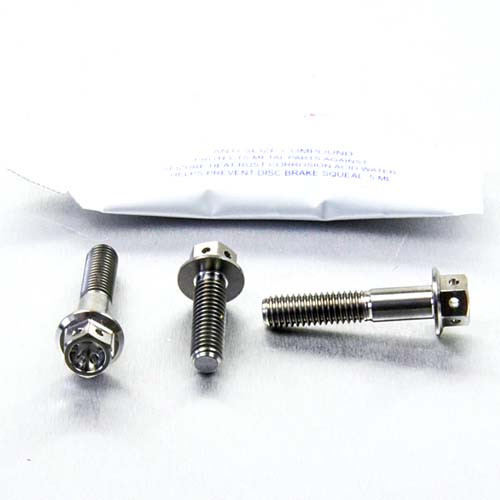 Titanium Brake & Clutch Lever Perch Pinch Bolt Kit Race Spec