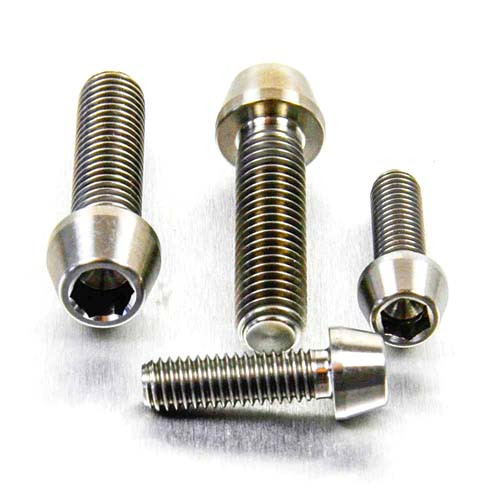 Titanium Clip-On / Handle Bar Mount Bolt Kit