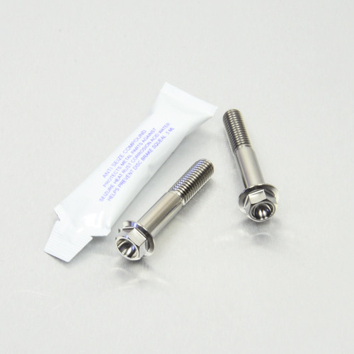 Titanium Front Axle Pinch Bolt Kit