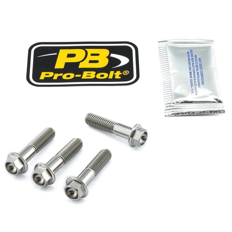 Titanium Front Brake Caliper Mount Bolt Kit