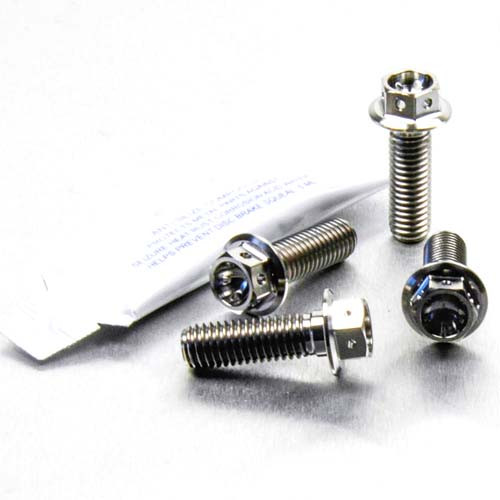 Titanium Front Brake Caliper Mount Bolt Kit Race Spec