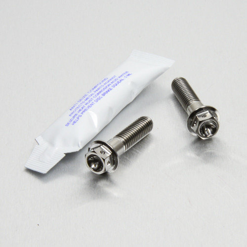 Titanium Front Brake Caliper Mount Bolt Kit Race Spec