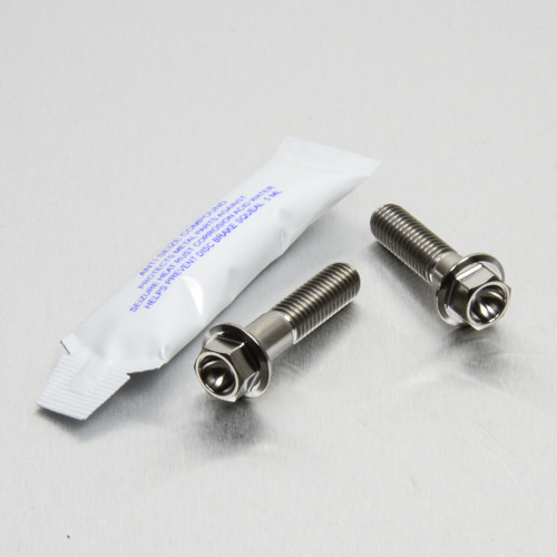 Titanium Front Brake Caliper Mount Bolt Kit