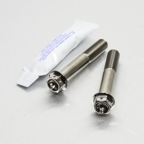 Titanium Front Brake Caliper Mount Bolt Kit Race Spec