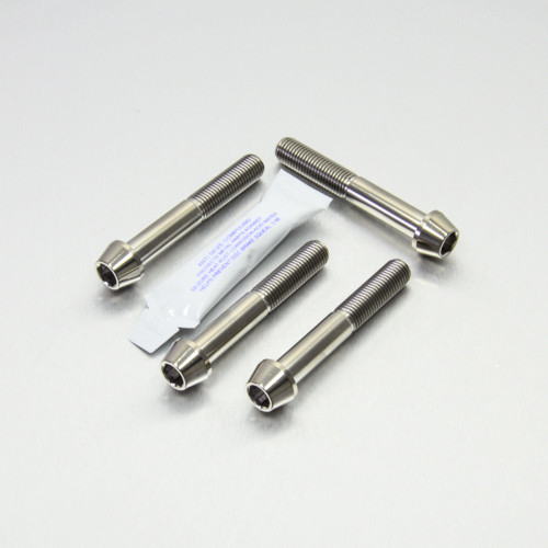Titanium Front Brake Radial Caliper Mount Bolt Kit M10x(1.25mm)x70mm Tapered Socket