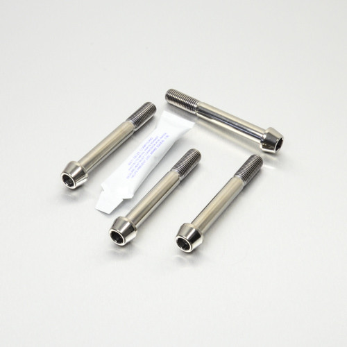 Titanium Front Brake Radial Caliper Mount Bolt Kit M10x(1.25mm)x75mm Tapered Socket