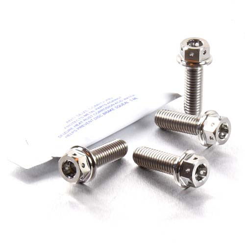 Titanium Pillion Footrest Hanger Bolt Kit DualDrive