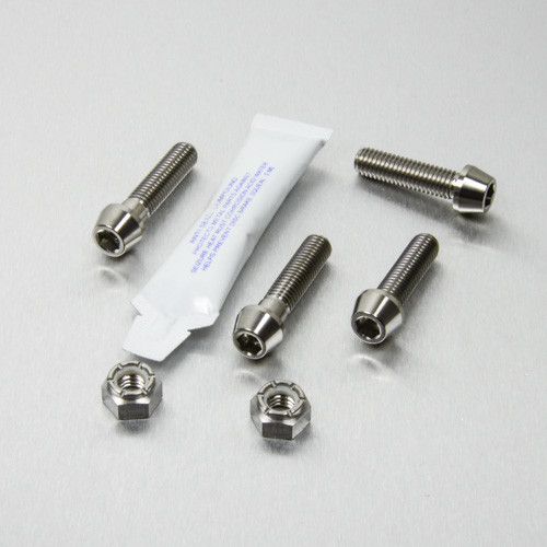 Titanium Pillion Footrest Hanger Bolt Kit