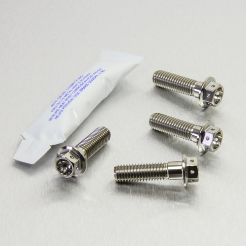 Titanium Pillion Footrest Hanger Bolt Kit Race Spec