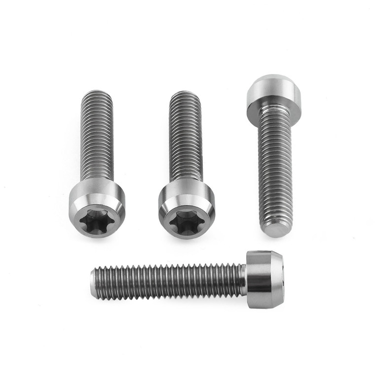 Titanium Pillion Footrest Hanger Bolt Kit Torx Drive