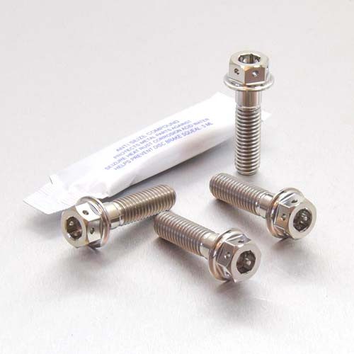 Titanium Rider Footrest Hanger Bolt Kit DualDrive