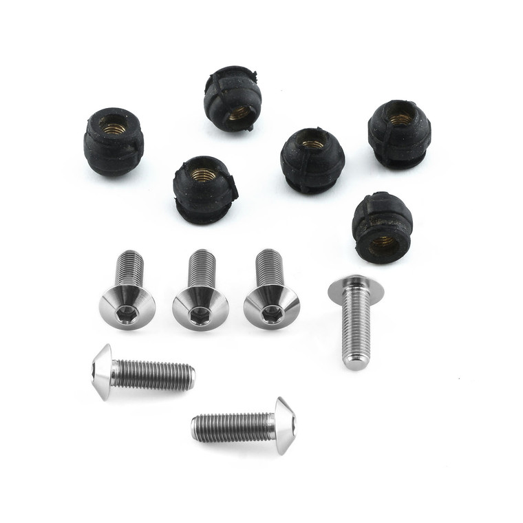 Titanium Screen Kit Ducati 6 Bolt
