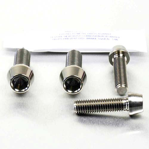 Titanium Top & Bottom Clamp Yoke Pinch Kit