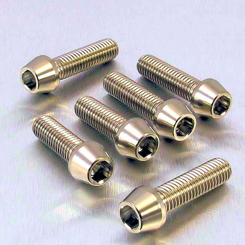 Titanium Top & Bottom Clamp Yoke Pinch Kit