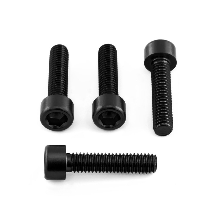 Aluminium Screen/Mirror Mounting Bolt Kit Black