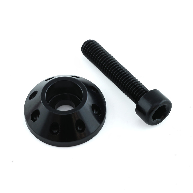 Aluminium Fuel Tank Retainer Kit CRF250R Black