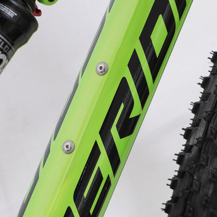 Titanium Dome Head XS Flat Head Screw M5x(0.80mm)x7mm (SRAM Blanking Screw) Pack x2 Fitted