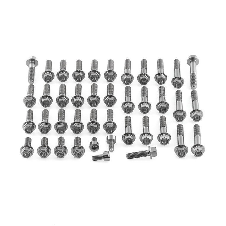 Titanium Engine Kit Triumph Tiger 850 Sport Flanged Hex Head