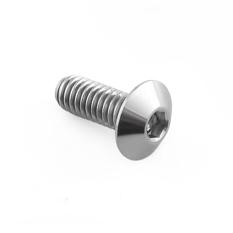 Stainless Steel Dome Head Bolt M4x(0.70mm)x10mm
