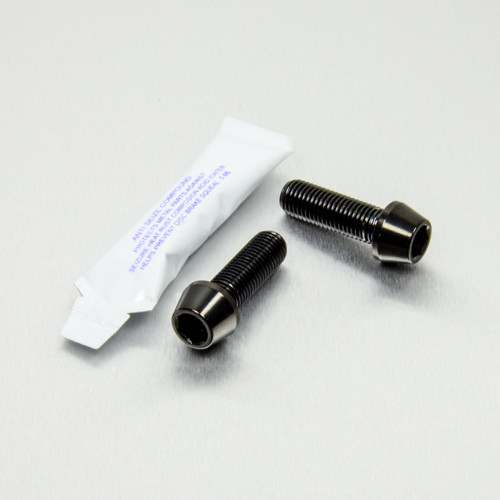 Stainless Steel Front Brake Mounting Bolt Kit Black