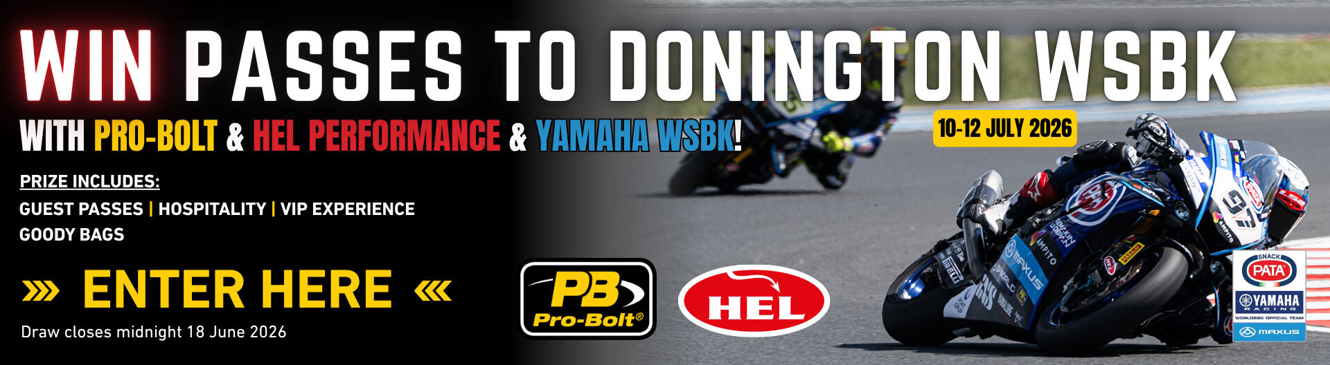 Donnington WSBK 2026