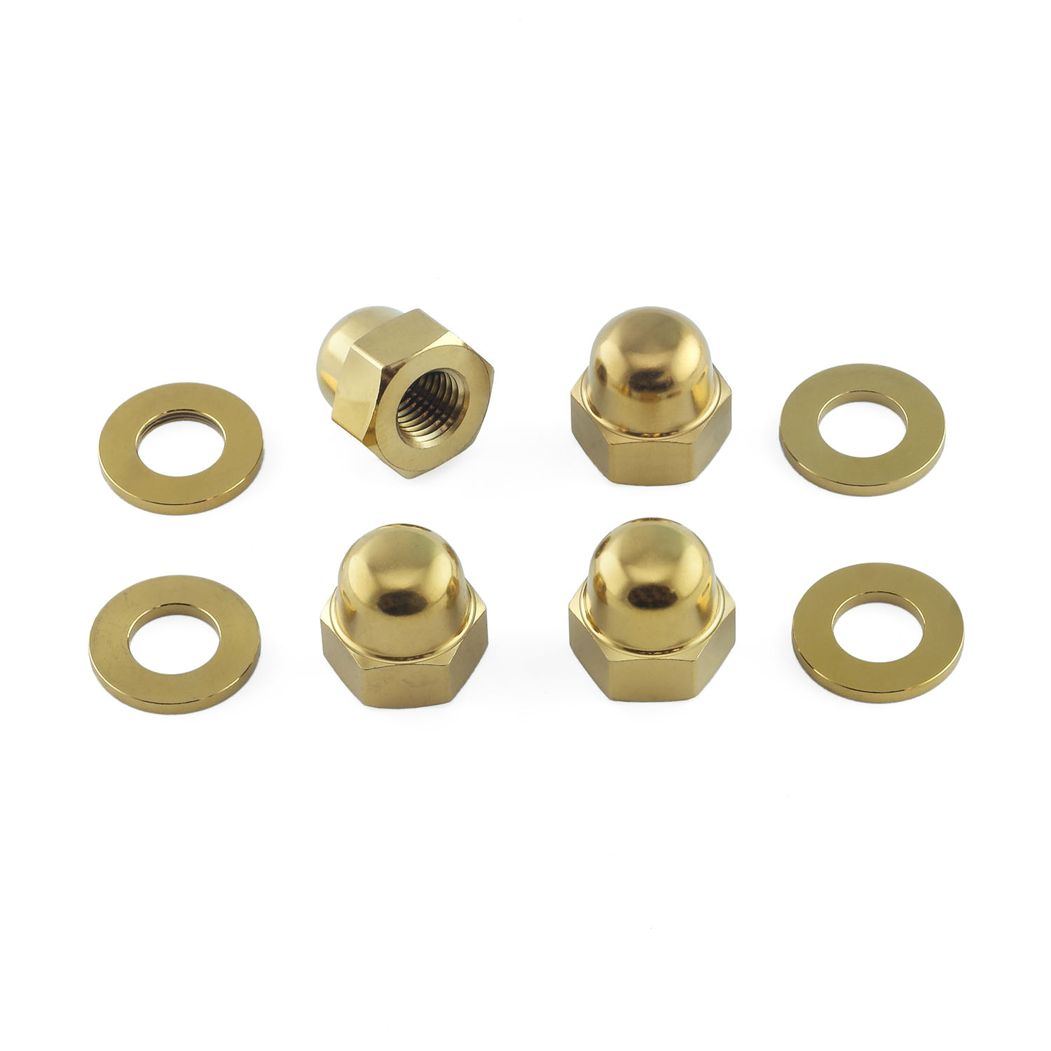 Stainless Steel Rear Shock Mounting Nuts Pro-Bolt