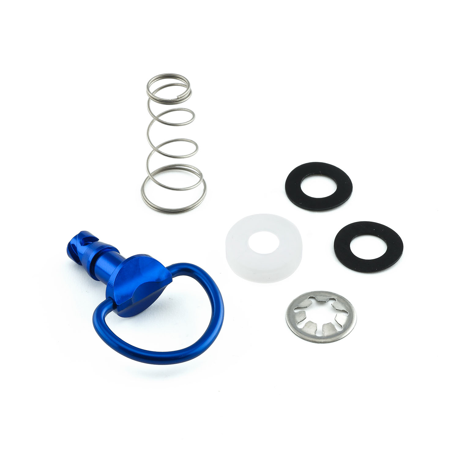 Aluminium Quick Release D-Ring 17mm Blue | Pro-Bolt img