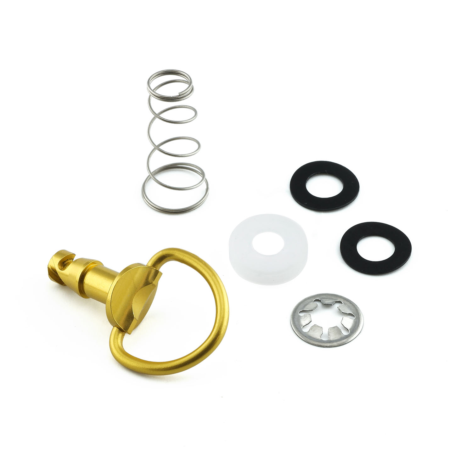 Aluminium Quick Release D-Ring 17mm Gold | Pro-Bolt img