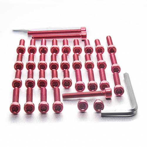 Aluminium Engine Kit Aprilia 750 V-Twin EOAP78 Red | Pro-Bolt img