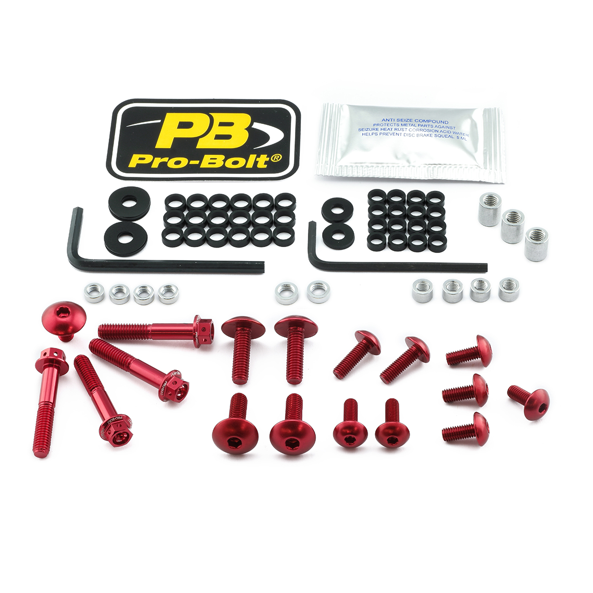 Aluminium Fairing Kit Suzuki GSX1250 Red | Pro-Bolt img