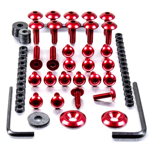 Aluminium Fairing Kit Triumph Daytona 955i 02-03 Red | Pro-Bolt img