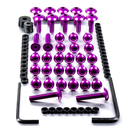 Aluminium Fairing Kit Triumph Daytona 955i 04-05 Purple | Pro-Bolt img