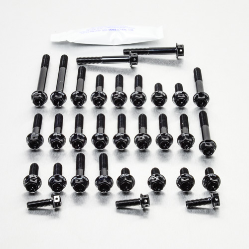 Aluminium Engine Kit KTM 4 Stroke SX350 Race Spec Etched Black 14-16 img